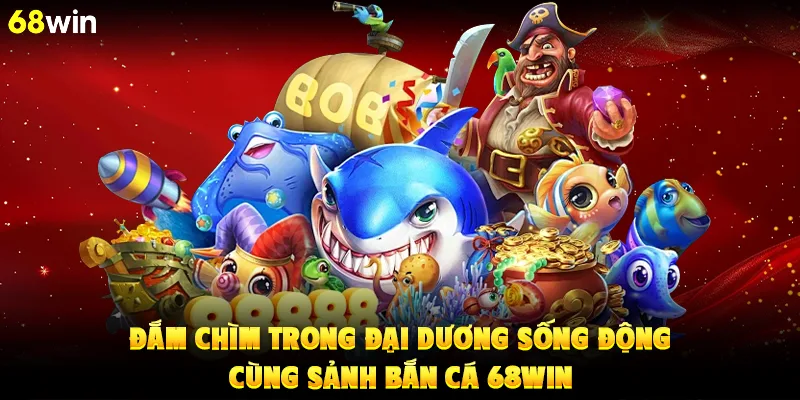 Đắm chìm trong đại dương sống cùng sảnh bắn cá 68win